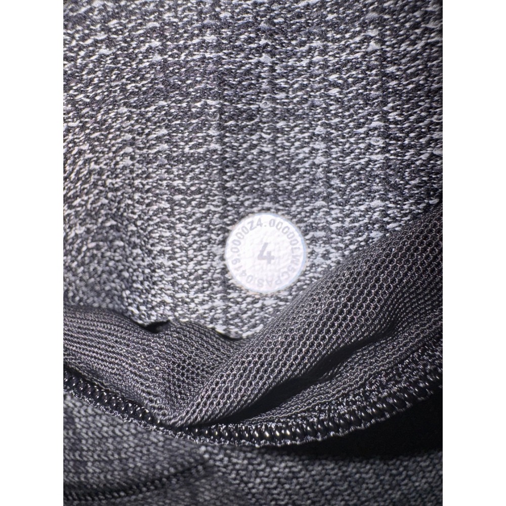Lululemon Speed Up Tight 28" Size 4 Gray Black Pocket Leggings - Picture 7 of 7
